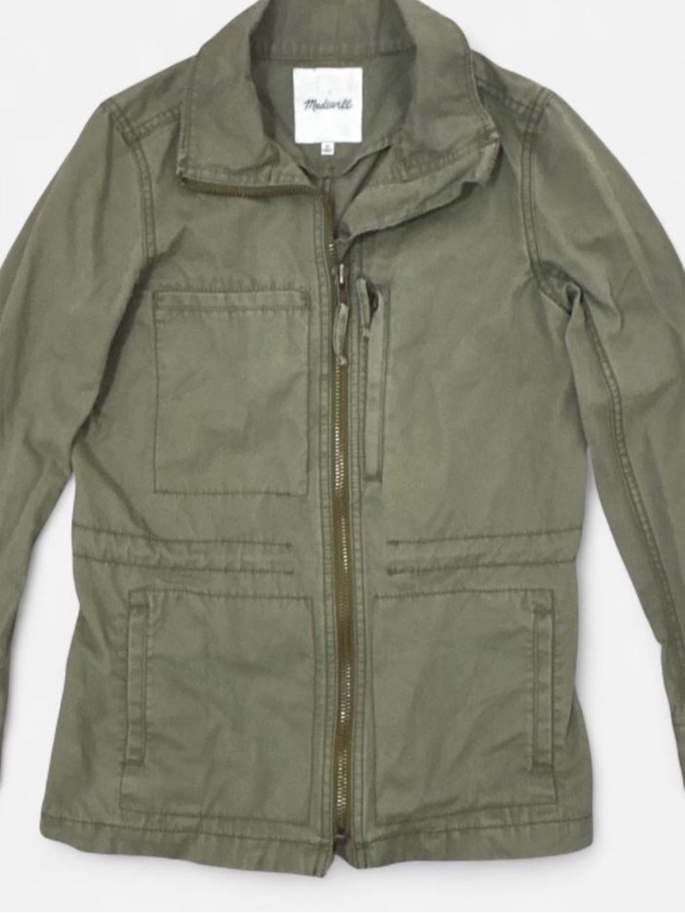 Madewell Fleet Jacket in Olive Green